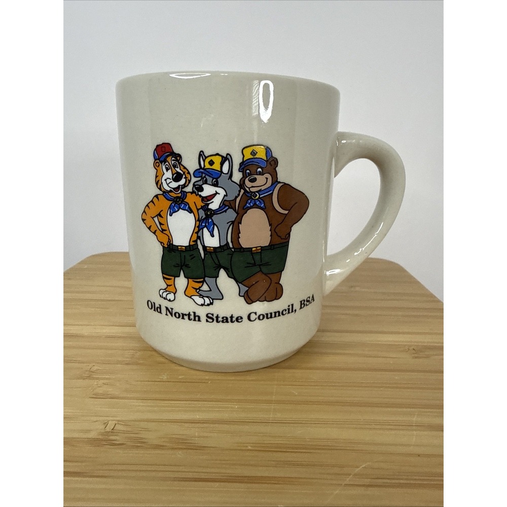 VTG Old North State BSA Council Mug Boy Scouts Of America